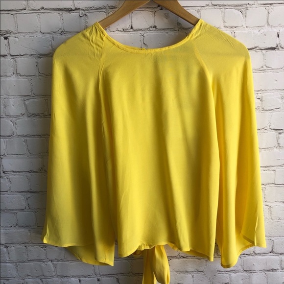 🌸Code X Mode Yellow Blouse - Picture 4 of 7